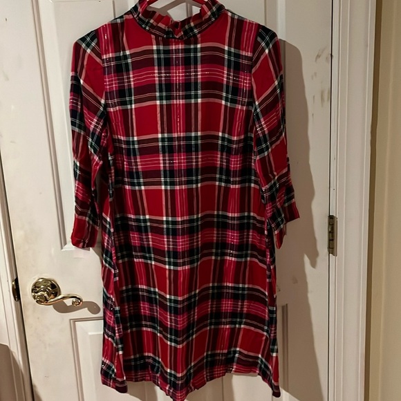 Crown & Ivy women’s plaid dress size small - Picture 1 of 6